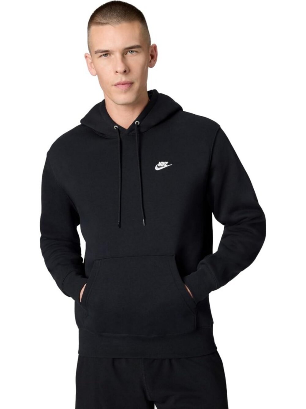 Cozy Men's Fleece Pullover Hoodie | Stylish Casual Sweatshirt for All Seasons
